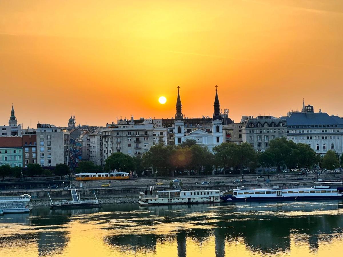 Luxury Residence With A Beautiful View For The Danube River Budapeşte Dış mekan fotoğraf